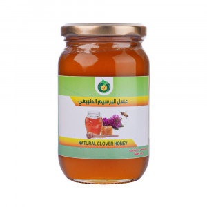 عسل البرسيم الطبيعي 500جم القمم 