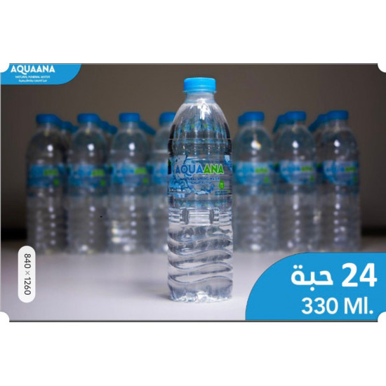 مياه نبع طبيعية اكوانا 330مل *24 حبه مياه نبع طبيعية اكوانا 330مل *24 حبه