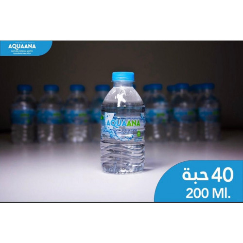 مياه نبع طبيعية اكوانا200مل *40 حبه مياه نبع طبيعية اكوانا200مل *40 حبه