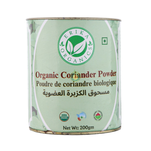 مسحوق كزبرة مطحونة عضوية 200جم ايريكا اورجنيك مسحوق كزبرة مطحونة عضوية 200جم ايريكا اورجنيك