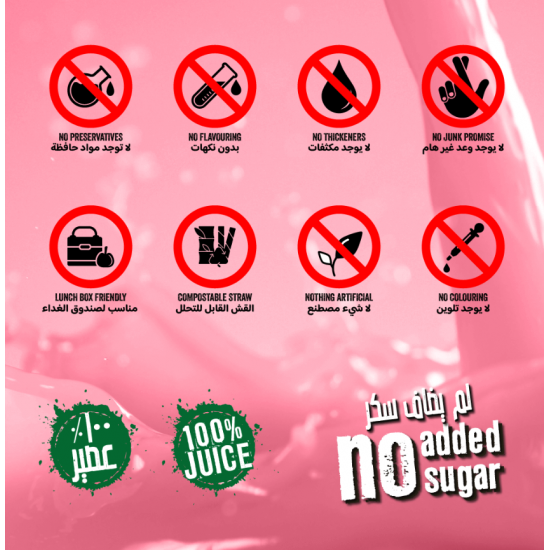 عصير عنب أحمر مشكل عضوي من صن بلاست - بدون سكر مضاف - 200 مل - 10 حبات عصير عنب أحمر مشكل عضوي من صن بلاست - بدون سكر مضاف - 200 مل - 10 حبات