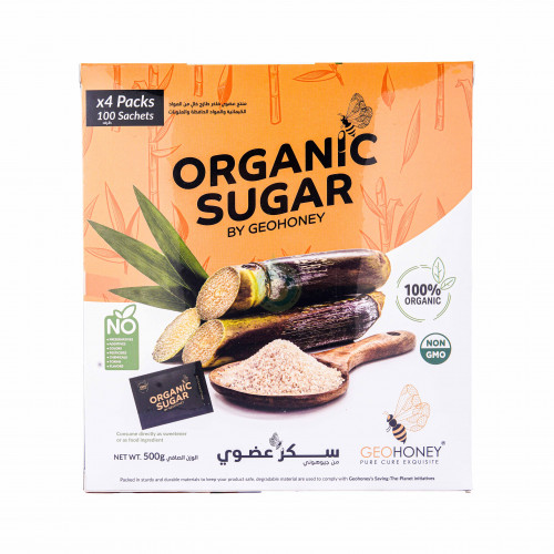 سكر عضوي 500جم جيوهاني  سكر عضوي 500جم جيوهاني