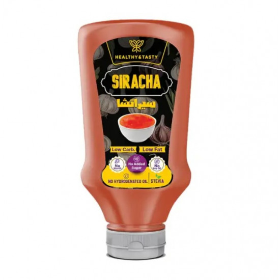 صلصة سريراتشا صحية (340 جم) هيلثي اند تيستي   صلصة سريراتشا صحية (340 جم) هيلثي اند تيستي