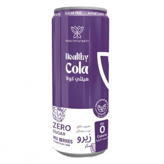 هيلثي كولا مشروب غازي توت مشكل250مل هيلثي اند تيستي هيلثي كولا مشروب غازي توت مشكل250مل هيلثي اند تيستي