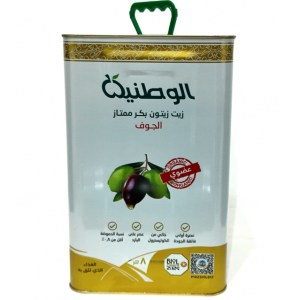زيت زيتون عضوي بكر ممتاز عضوي 8 لتر الوطنية