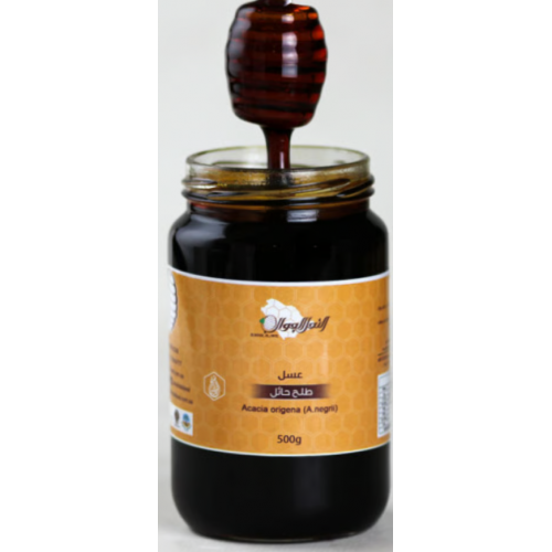 عسل طلح حائل 500جم عضوي نحل الجوال 