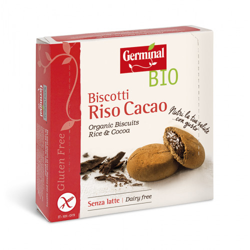 جيرمنال بسكويت الارز المحشو بكريمة الكاكاو العضوي خالي  من الغلوتين جيرمنال بسكويت الارز المحشو بكريمة الكاكاو العضوي خالي  من الغلوتين