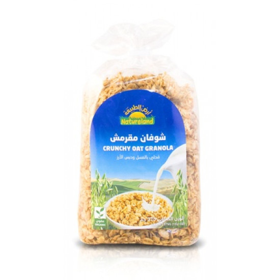 شوفان مقرمش 375 جم عضوي ارض الطبيعة شوفان مقرمش 375 جم عضوي ارض الطبيعة