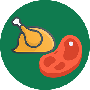 اللحوم والدواجن والاسماك 