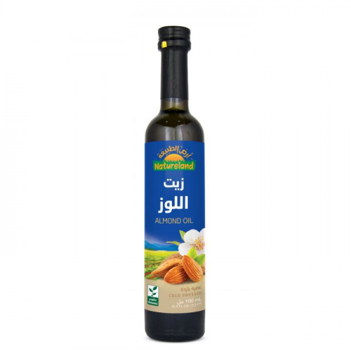 زيت اللوز العضوي 100مل أرض الطبيعة  زيت اللوز العضوي 100مل أرض الطبيعة