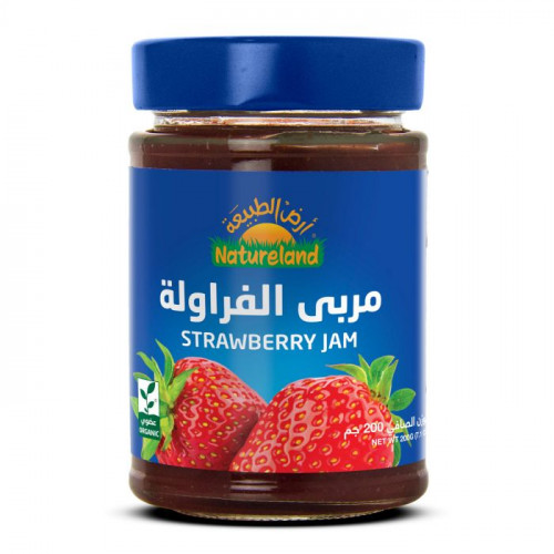 مربى الفراولة 200جم عضوي ارض الطبيعة مربى الفراولة 200جم عضوي ارض الطبيعة