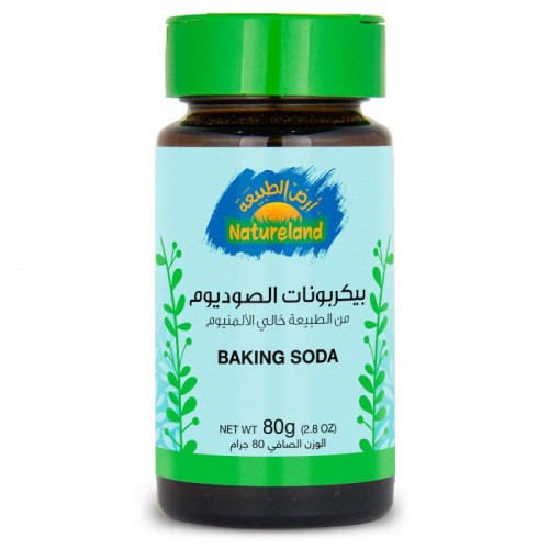 بيكربونات الصوديوم 80 جم خالي من الالمنيوم  عضوي ارض الطبيعة بيكربونات الصوديوم 80 جم خالي من الالمنيوم  عضوي ارض الطبيعة