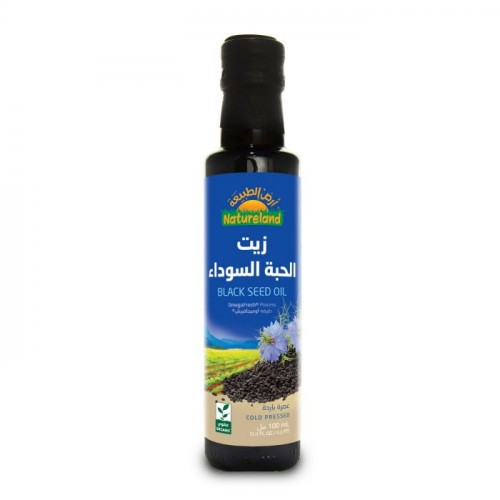 زيت الحبة السوداء العضوي 100مل ارض الطبيعة  زيت الحبة السوداء العضوي 100مل ارض الطبيعة