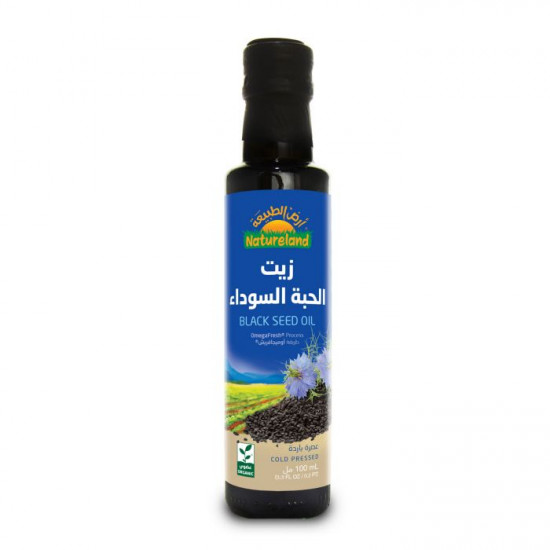 زيت الحبة السوداء العضوي 100مل ارض الطبيعة  زيت الحبة السوداء العضوي 100مل ارض الطبيعة