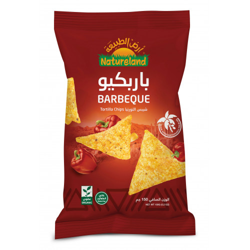 شيبس التورتيا باربكيو 150جم عضوي شيبس التورتيا باربكيو 150جم عضوي