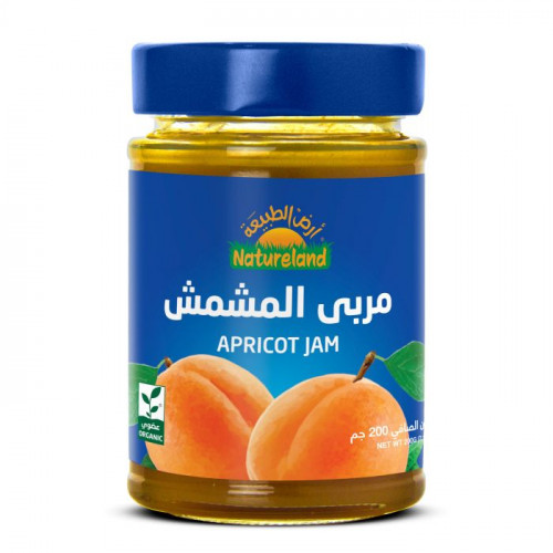 مربى المشمش 200جم عضوي ارض الطبيعة مربى المشمش 200جم عضوي ارض الطبيعة