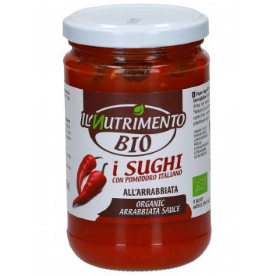 بروبايوس/إل نوتريمنتو 280غ صلصة أرابياتا الحارة العضوية -خالية من الجلوتين بروبايوس/إل نوتريمنتو 280غ صلصة أرابياتا الحارة العضوية -خالية من الجلوتين