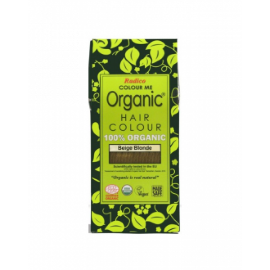 راديكو صبغة شعر عضوية- أشقر بيج - 100 غرام   راديكو صبغة شعر عضوية- أشقر بيج - 100 غرام