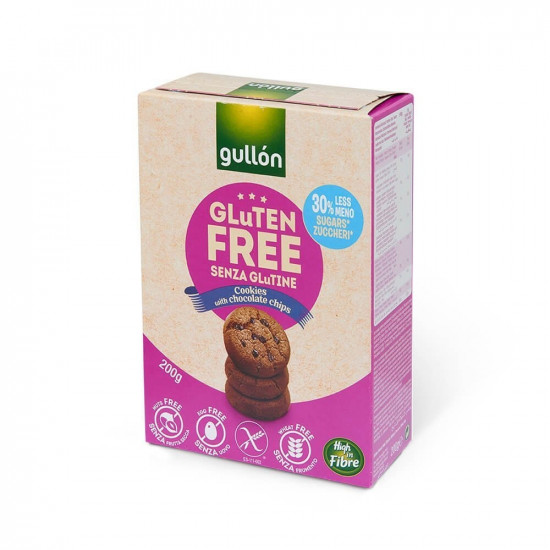 ميني كوكيز بالشوكولاته 200جم خالي من الجلوتين ميني كوكيز بالشوكولاته 200جم خالي من الجلوتين