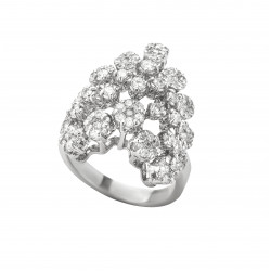 خاتم ألماس الراوند من مجموعة "دازل برايد" ذهب18