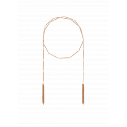 قلادة ألماس الباجيت من مجموعة "ايليترو" ذهب 18 قلادة ألماس الباجيت من مجموعة "ايليترو" ذهب 18