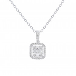 قلادة ألماس الباجيت من مجموعة "ايليترو" ذهب 18 قلادة ألماس الباجيت من مجموعة "ايليترو" ذهب 18