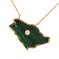 قلادة مملكة ألماس الراوند من مجموعة "روزاديل" ذهب 18 قلادة مملكة ألماس الراوند من مجموعة "روزاديل" ذهب 18