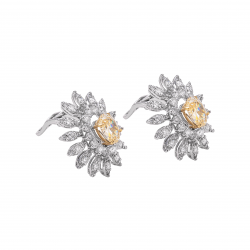 حلق شمس ألماس الماركيز مجموعة"روزاديل"ذهب 18 حلق شمس ألماس الماركيز مجموعة"روزاديل"ذهب 18