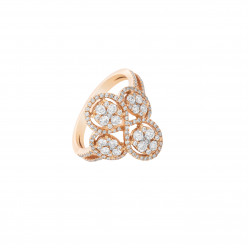 خاتم  ألماس الراوند مجموعة "دازل"ذهب18 خاتم  ألماس الراوند مجموعة "دازل"ذهب18