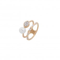  خاتم ياقوت الألماس المستدير من مجموعة "روزاديل" ذهب 18