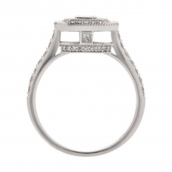 خاتم روزاديل ذهب عيار 18 الماسVS خاتم روزاديل ذهب عيار 18 الماسVS