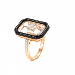 خاتم الماس من روزاديل الذهب عيار 18