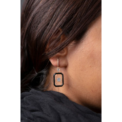 حلق الماس من مجموعة روزاديل ذهب 18 حلق الماس من مجموعة روزاديل ذهب 18