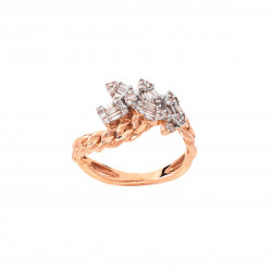 خاتم ألماس الباجيت من مجموعة "ايليترو" ذهب18 خاتم ألماس الباجيت من مجموعة "ايليترو" ذهب18