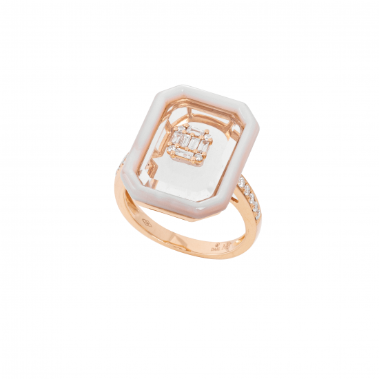 خاتم الماس من روزاديل الذهب عيار 18