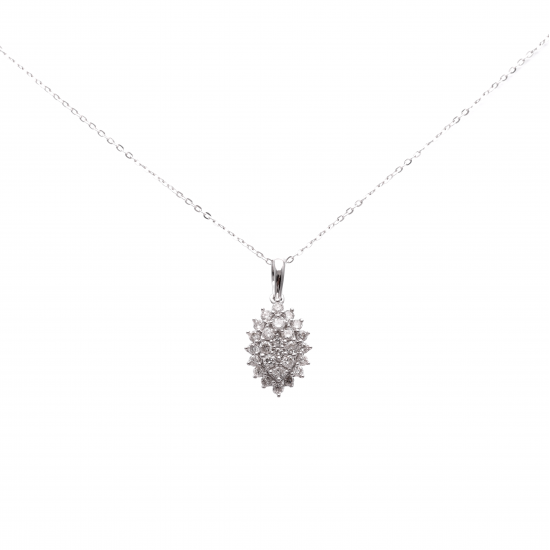 طقم الماس الرواند من مجموعة دازل برايد  ذهب عيار 18 