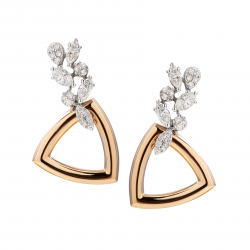 حلق ألماس الماركيز من مجموعة "ريدينس" ذهب 18 حلق ألماس الماركيز من مجموعة "ريدينس" ذهب 18