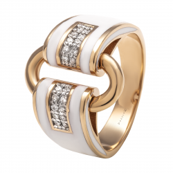 خاتم ألماس الراوند من مجموعة "روزاديل" ذهب18 خاتم ألماس الراوند من مجموعة "روزاديل" ذهب18