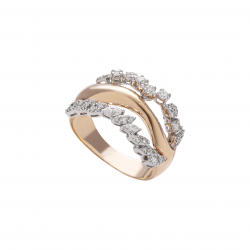 خاتم ألماس الماركيز من مجموعة "ريدينس"ذهب 18