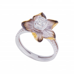 خاتم روزاديل ذهب عيار 18 الماسVS