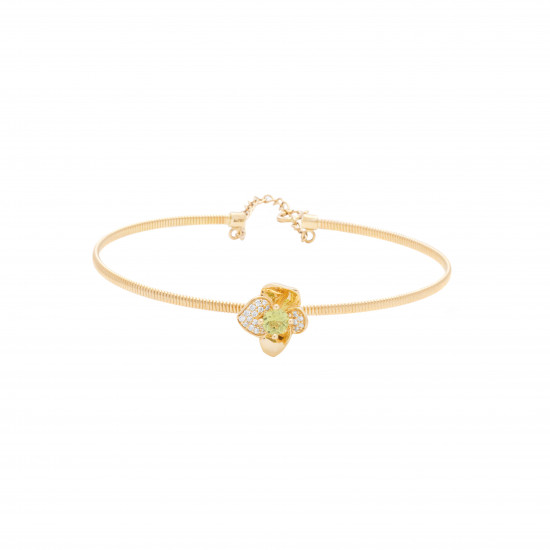 اسوارة ألماس الباجيت  من مجموعة "روزاديل" ذهب 18