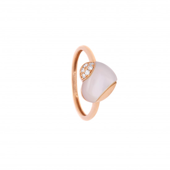 خاتم  روزاديل ذهب عيار 18 الماسVS