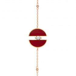 اسوارة  ألماس الماركيز من "دي موون" ذهب 18 اسوارة  ألماس الماركيز من "دي موون" ذهب 18