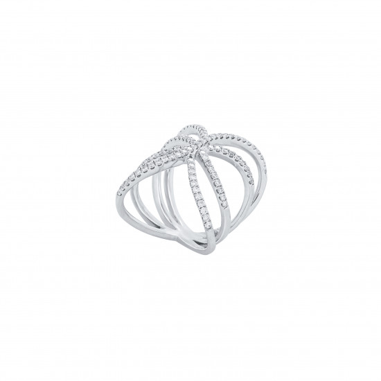 خاتم  دازل ذهب عيار 18 الماس