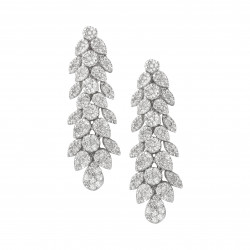 طقم دمعة ألماس الماركيز من مجموعة "دازل برايد" ذهب 18