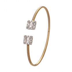 اسوارة ألماس الباجيت  من مجموعة "ايليترو" ذهب 18 اسوارة ألماس الباجيت  من مجموعة "ايليترو" ذهب 18