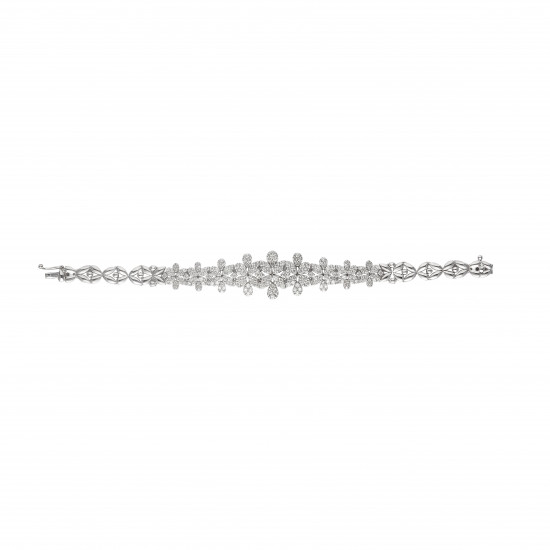 طقم دمعة ألماس الراوند من مجموعة"دازل برايد" ذهب18 طقم دمعة ألماس الراوند من مجموعة"دازل برايد" ذهب18