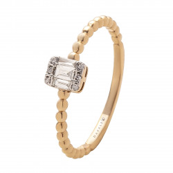 خاتم ألماس الباجيت من مجموعة "ايليترو" ذهب18 خاتم ألماس الباجيت من مجموعة "ايليترو" ذهب18