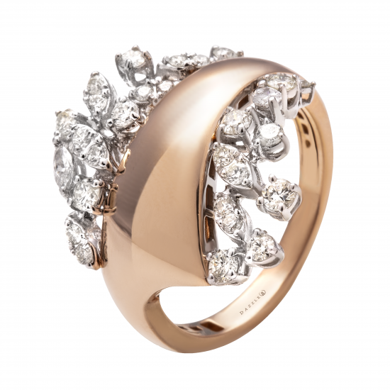 خاتم ألماس الماركيز من مجموعة "ريدينس"ذهب 18