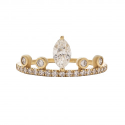 خاتم ريدينس ذهب عيار 18 الماسVS خاتم ريدينس ذهب عيار 18 الماسVS